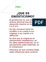 Gnosis y Gnosticismo Revelado