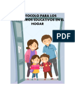 Protocolo para Los Encuentros Educativos en El Hogar