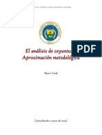 Clase I El Análisis de Coyuntura PDF