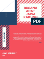 Busana Adat Jawa Kakung PDF