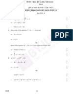 CBSE Class 10 Maths Solution PDF 2019 Set 1