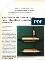 Contamination of Dental Unit Cooling PDF