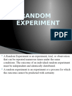 Random Experiment Guide