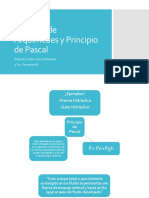 Principio de Arquímedes y Principio de Pascal