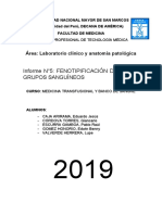 Informe N°5 Banco de Sangre 