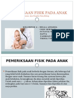 PPT PEMERIKSAAN FISIK PADA ANAK