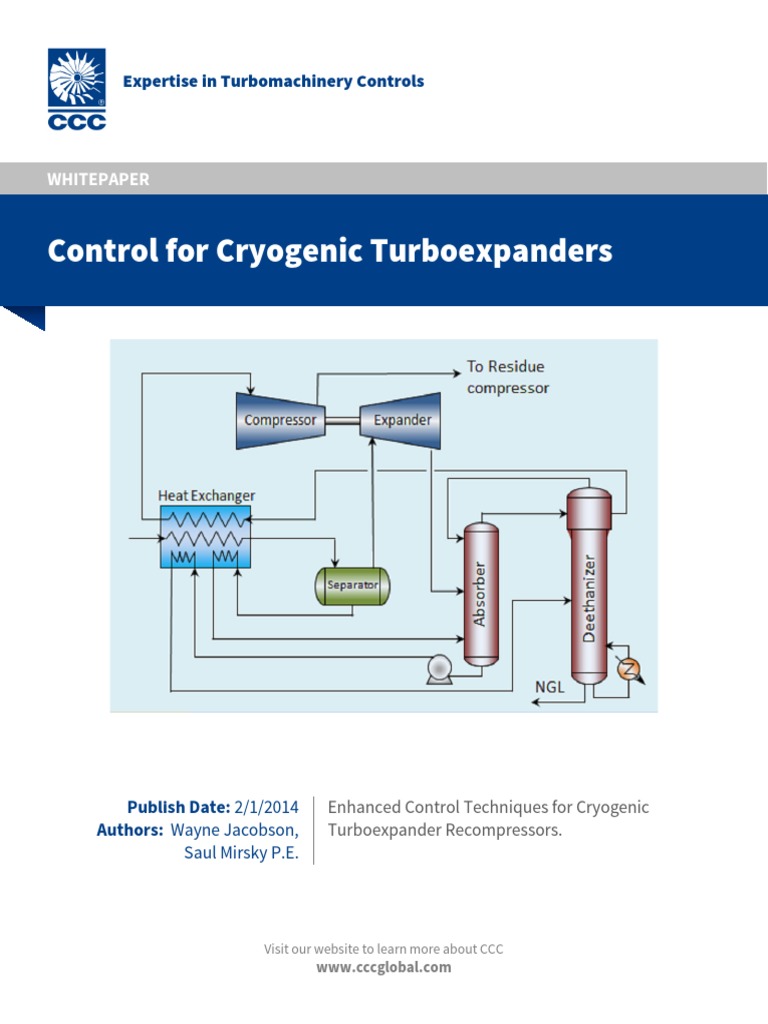 Enhanced Control for Turboexpanders | PDF | Valve | Energy Technology