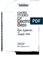 Chord Studies For Electric Bass PDF
