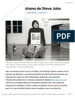 El falso ascetismo de Steve Jobs | EL PAÍS Semanal