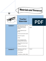 educ 305- materials and resources