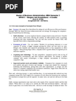 Download MF0011  Mergers and Acquisitions - by Happy Rana SN45246422 doc pdf