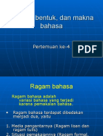 Pert 4 Bentuk Dan Makna