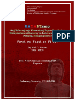 Bayanismo VERANO PS 219 PDF