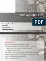 1 - Introduction - Sediemntology 2018 PDF