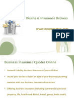 Business Insurance Brokers Canada