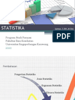 Materi 1 Pengantar Statistika