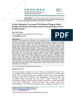 Usaha Mengatasi Ancaman Disintegrasi Bangsa Dalam PDF