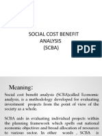 Social Cost Benefit Analysis (SCBA) Explained
