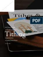 Sunday School - A Close Look at Tithing PDF
