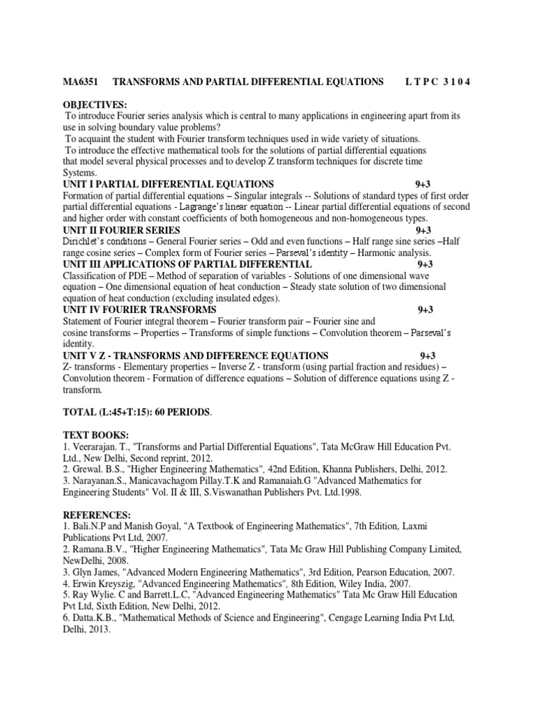 Sem 3 Math Pdf Pdf Fourier Transform Fourier Series
