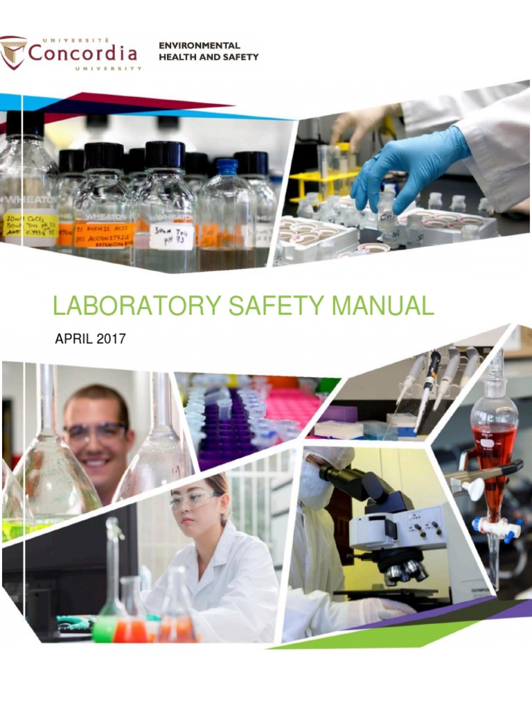 EHS DOC 001 - LaboratorySafetyManual | PDF | Dangerous Goods ...