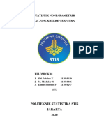 Jonckheere - Kelompok 7 - NonparKelompok PDF