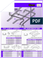 PVC cable ladder and tray guide