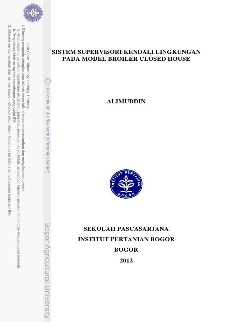 123dok sistem supervisori kendali lingkungan pada model broiler closed