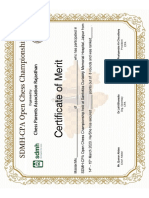 Certificate Meritl