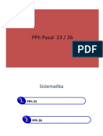 PPH Pasal 22 - 23 - 26