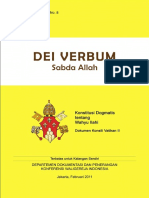 Seri Dokumen Gerejawi No 8 DEI VERBUM PDF
