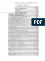 Uccsa Catalog 2013 PDF