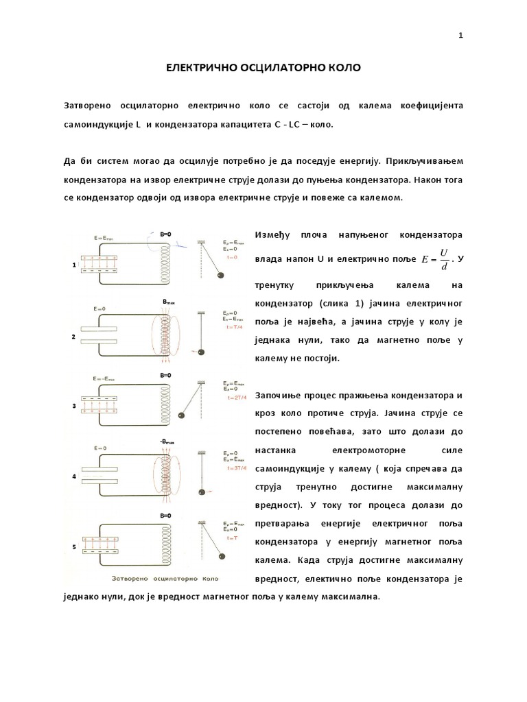 Oscilatorna Kola - Nastavak PDF | PDF