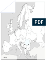 Harta Contur State Europa