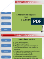 Sintaks Pembelajaran