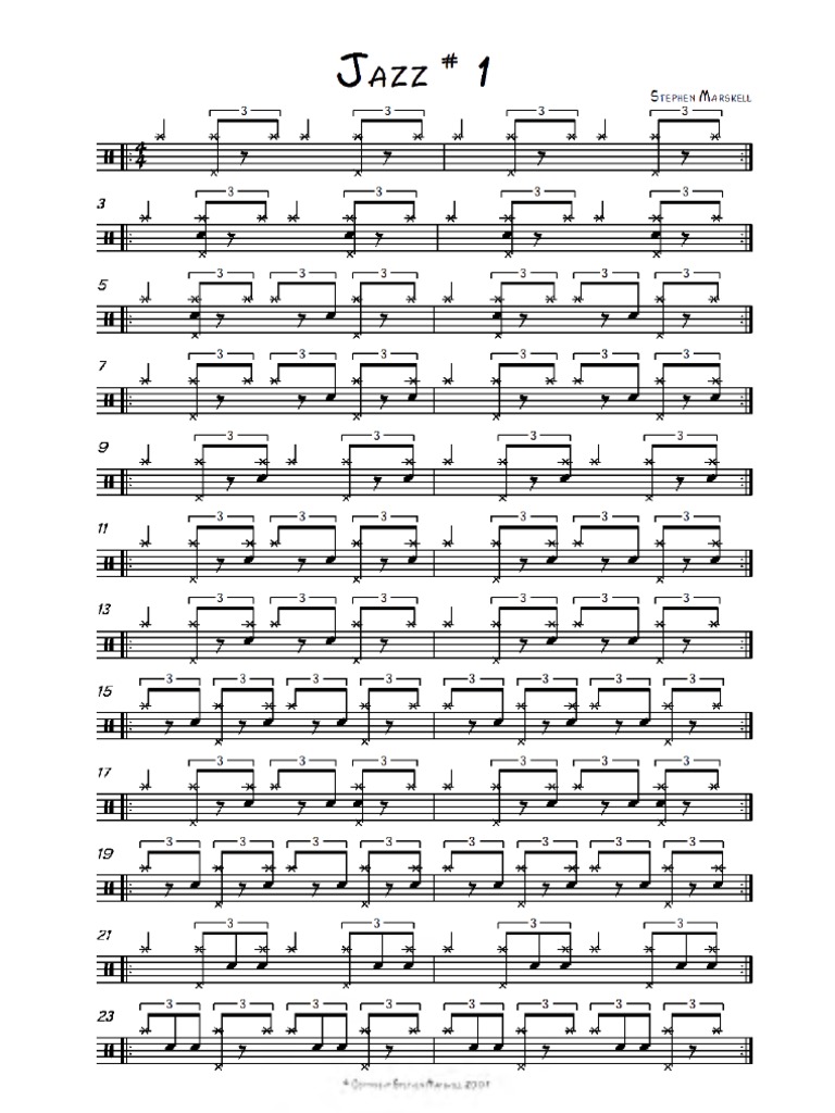 Jazz Drum Kit Lessons