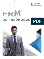 2020 FRMÂ® Learning Objectives
