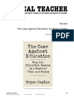 The Case Against Education by Bryan Caplan