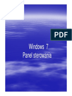 Panel Windows7
