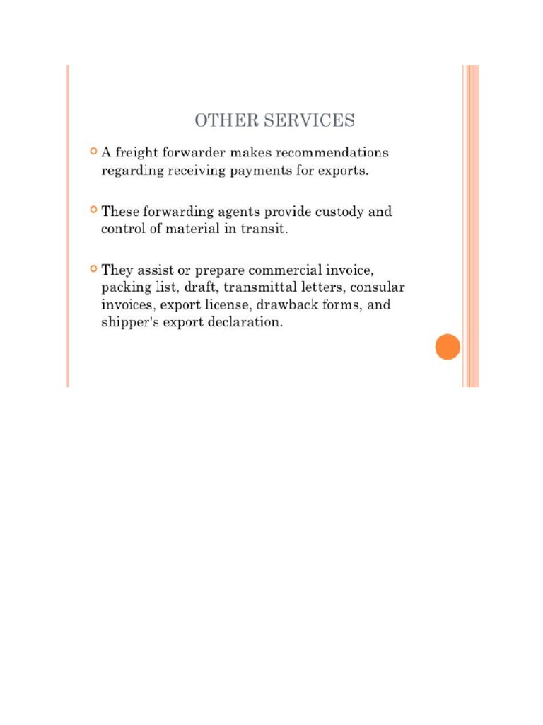 Clear Understanding of The Scope of Freight Forwarding Services To Know