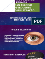 Scanning - II - IFPB