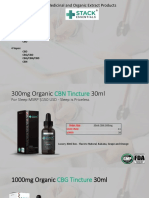 Stack Brands THC-Free Product Catalogue PDF