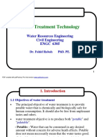 Water Treatment Lecture 1 PDF