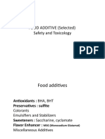 Materi Food ADDITIVES