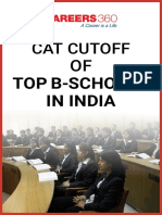 CAT Cutoff - of Top B Schools