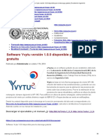 Software Yvytu Versión 1.0.0 Disponible para La Descarga Gratuita - Facultad de Ingeniería