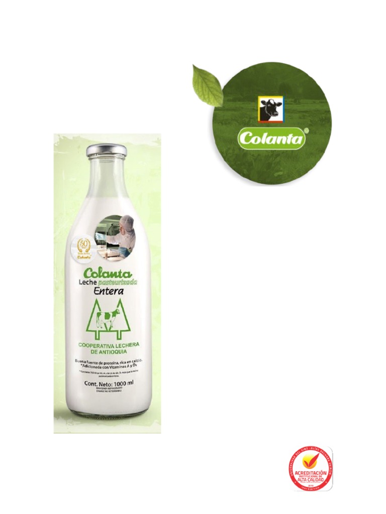 Historia y Éxito de Colanta en Lácteos | PDF | Cooperativa | Gestión de ...