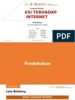 Adiksi Terhadap Internet 