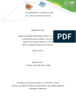 Deseño de Una Red de Monitoreo de La Calidad Del Aire PDF