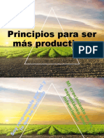 Principios para Ser Productivos